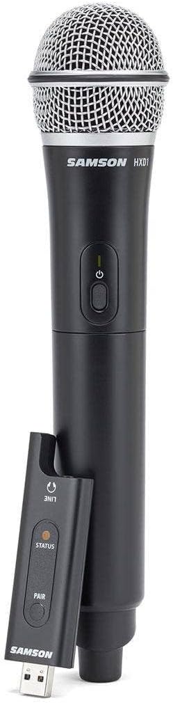 Wireless Handheld USB Microphone with 100ft Range and Easy Setup