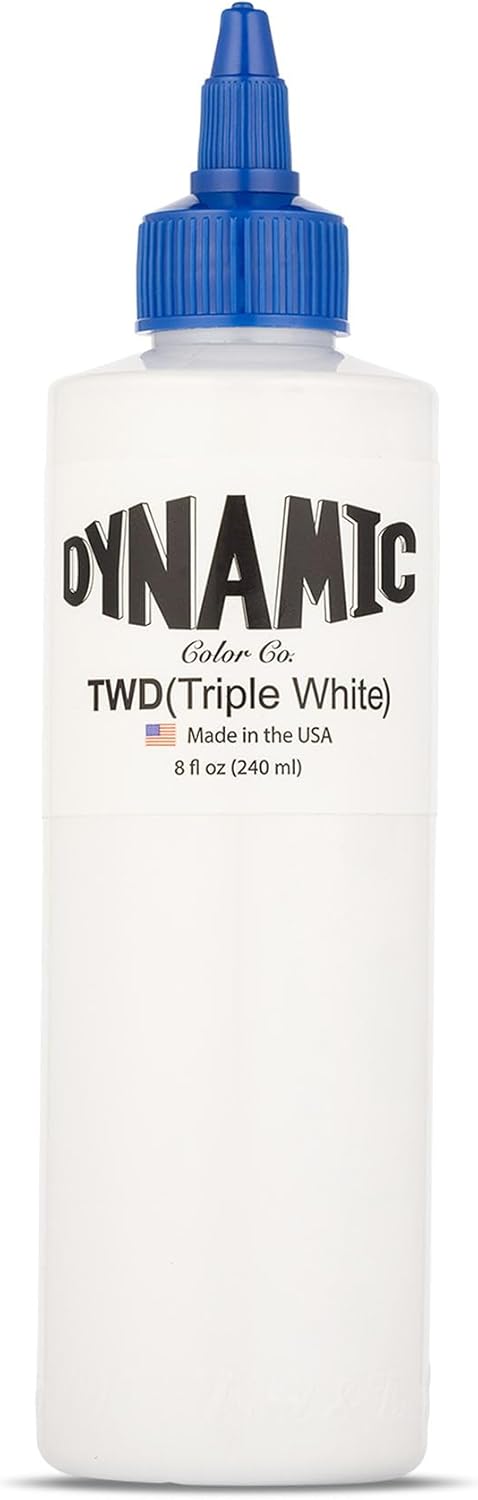 Dynamic Color Co Triple White Tattoo Ink for Bold Artistry