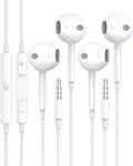 Wired Earbuds for iPhone 3.5mm Headphones with Mic - Clear Calls