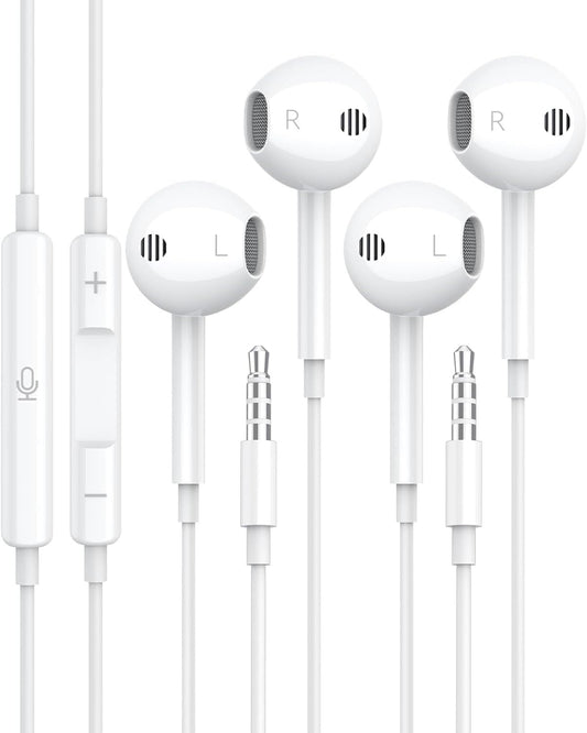 HiFi Stereo Wired Earbuds for Clear Calls