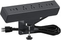 Nightstand Charging Station with USB-C Ports - Edge Mount Power Strip