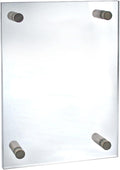Azar Displays Standoff Sign Holder for 8.5 in x 14 in Signs