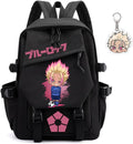 Blue Lock Backpack Unisex Nagi Sae Rucksack - Large Capacity