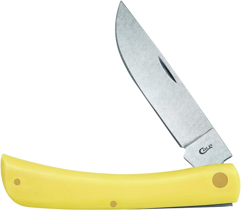 Case WR XX Pocket Knife Yellow Synthetic Sod Buster Review