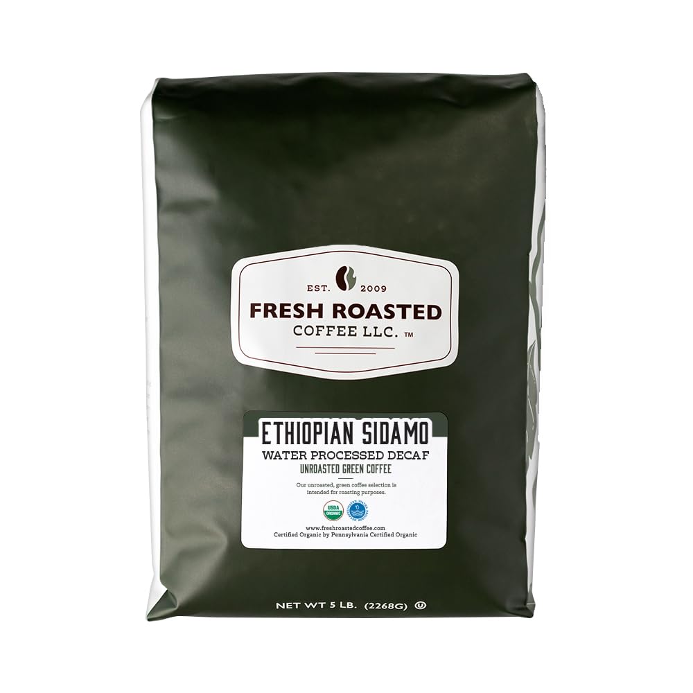 Fresh Roasted Coffee Ethiopian Sidamo Decaf 5 Pound Bag Review