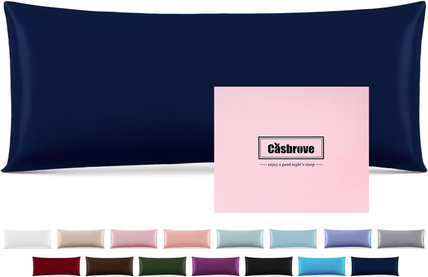 Silk Body Pillow Cover for Comfortable Sleep Experience