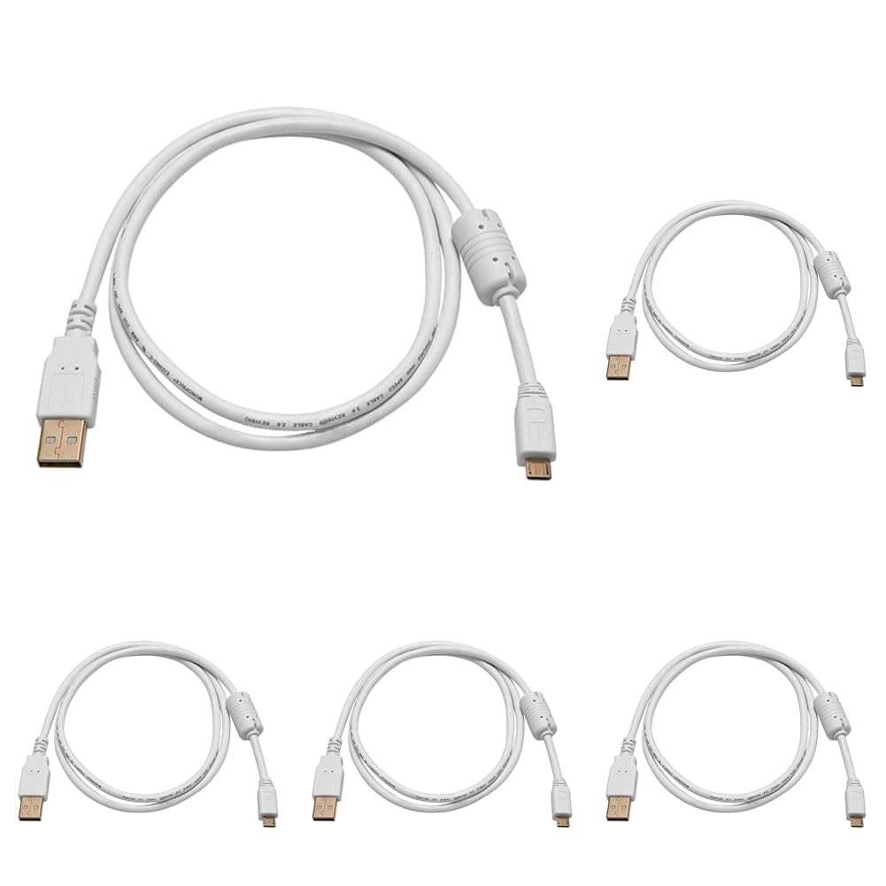 Monoprice USB 2.0 Cable - 3 Feet - White for Reliable Connections