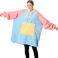 Cozy Icecream Hoodie Blanket by Qeils