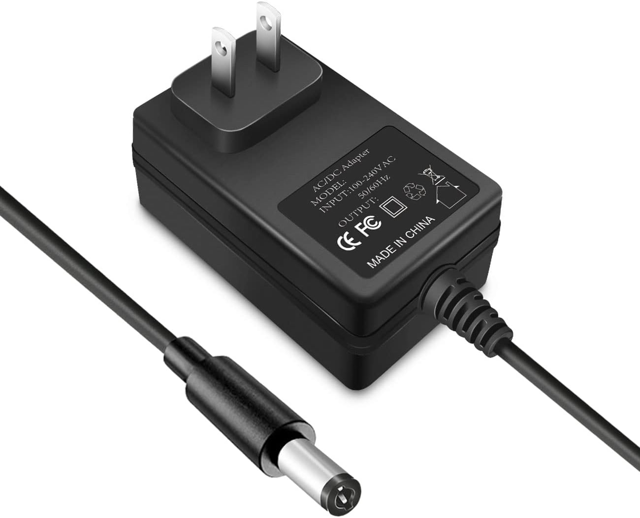 Fast Charge 9V 2A Power Supply for DYMO Label Makers