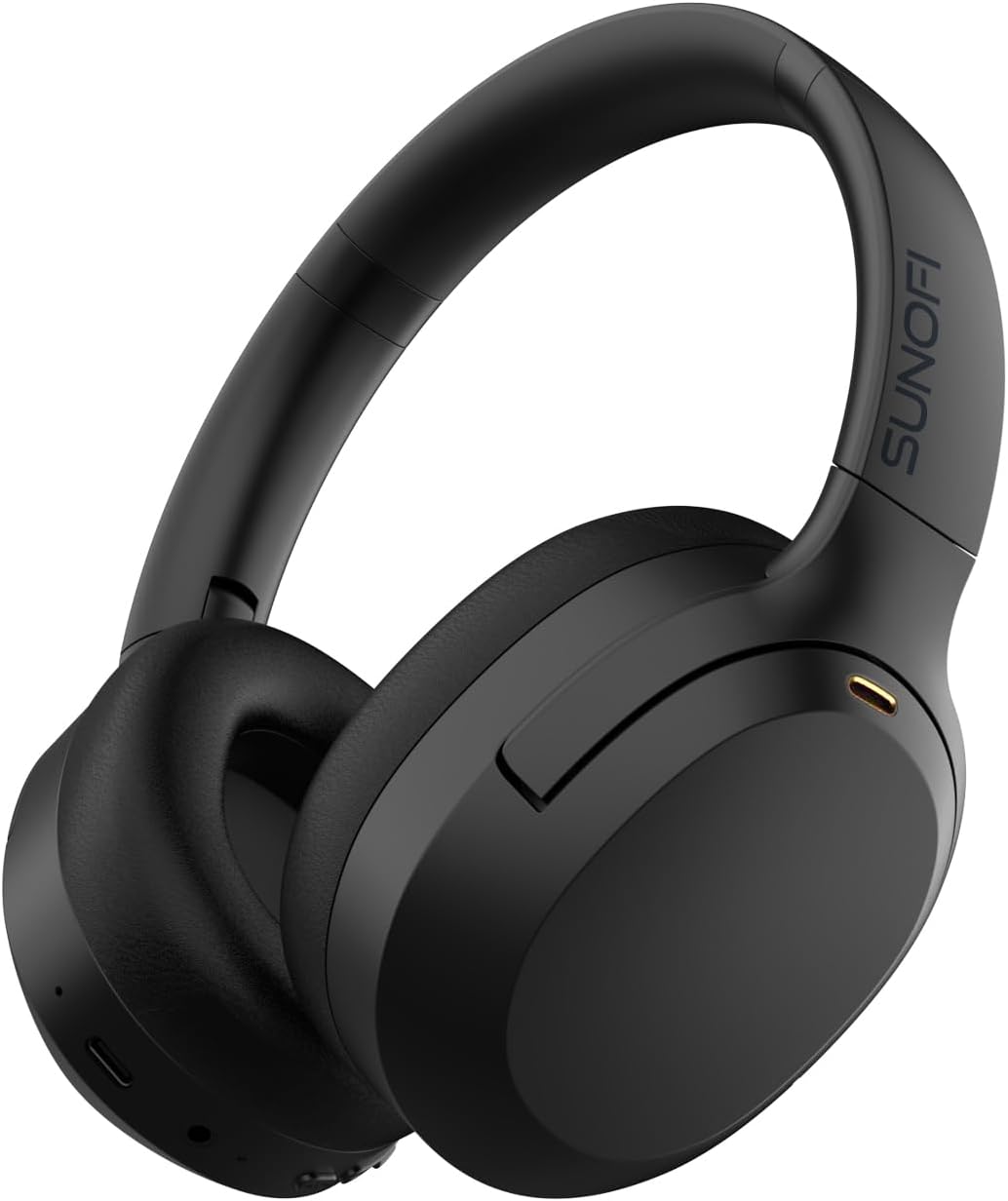 Hybrid Active Noise Cancelling Headphones for Ultimate Comfort