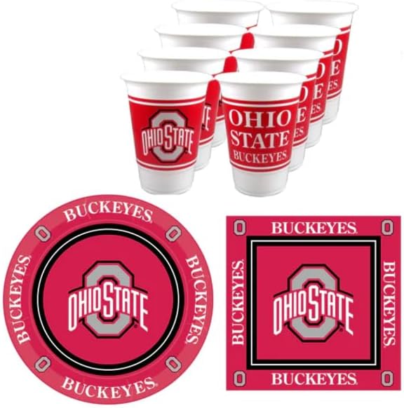 Ohio State Buckeyes Party Supplies for Ultimate Game Day Fun