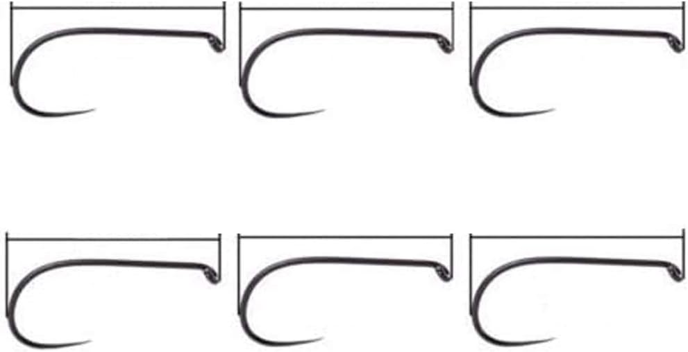 Barbless Fly Hooks: Catch & Release, 100pcs with Free Mini Box - EUPHENG