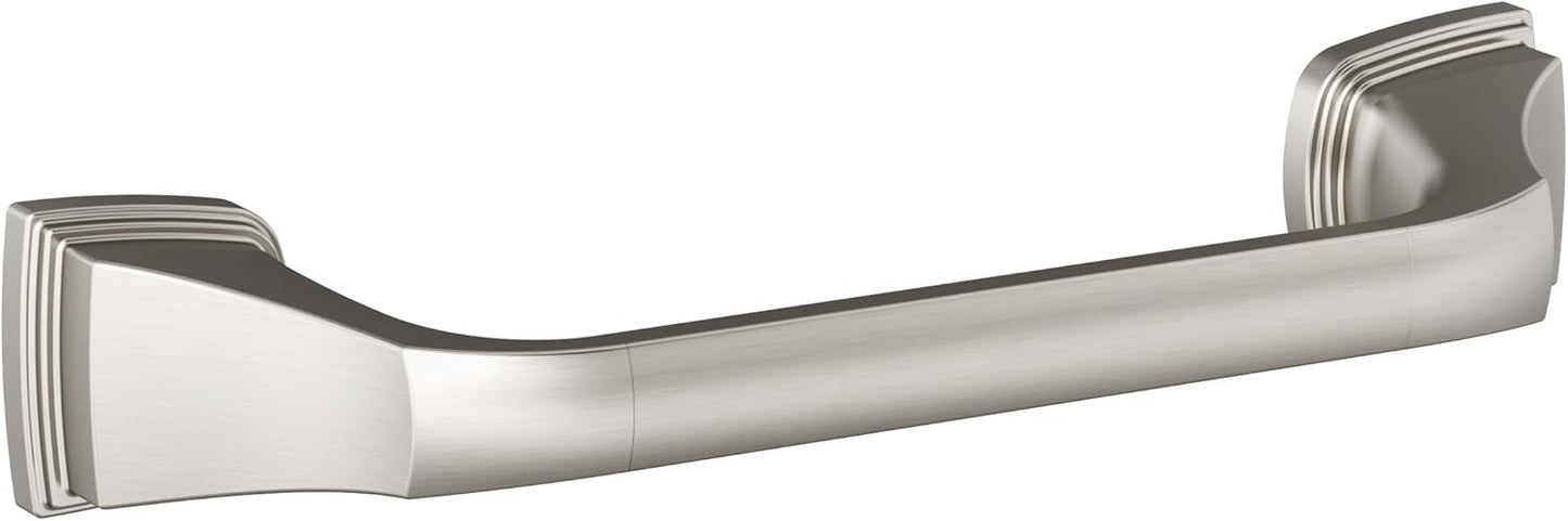 Brushed Nickel 9 inch Towel Bar for Elegant Bathroom Decor