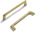 Goo-Ki Brushed Gold Cabinet Pulls with 5ft Hole Centers - Modern Zinc