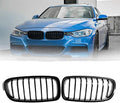 F30 Grill Front Kidney Grille for 2012-2018 BMW 3 Series - Gloss Black
