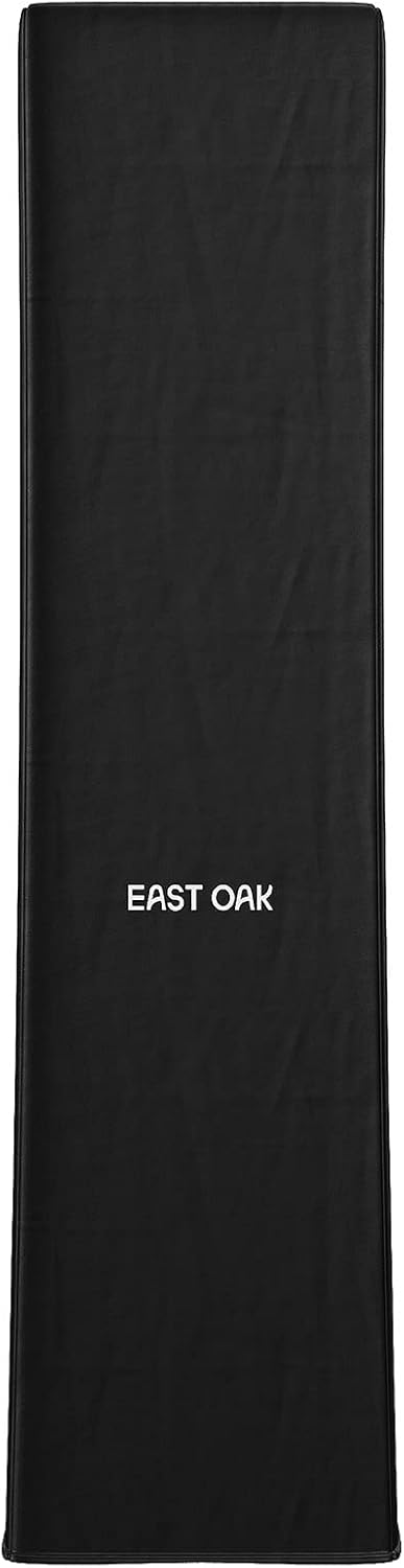 Premium Waterproof Patio Heater Cover by EAST OAK - 300D Oxford Fabric, Full Protection, 91'' Height - Black