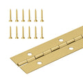 1 1/16ft Continuous Piano Hinge 2ft-6ft Lengths - Heavy Gauge, USA