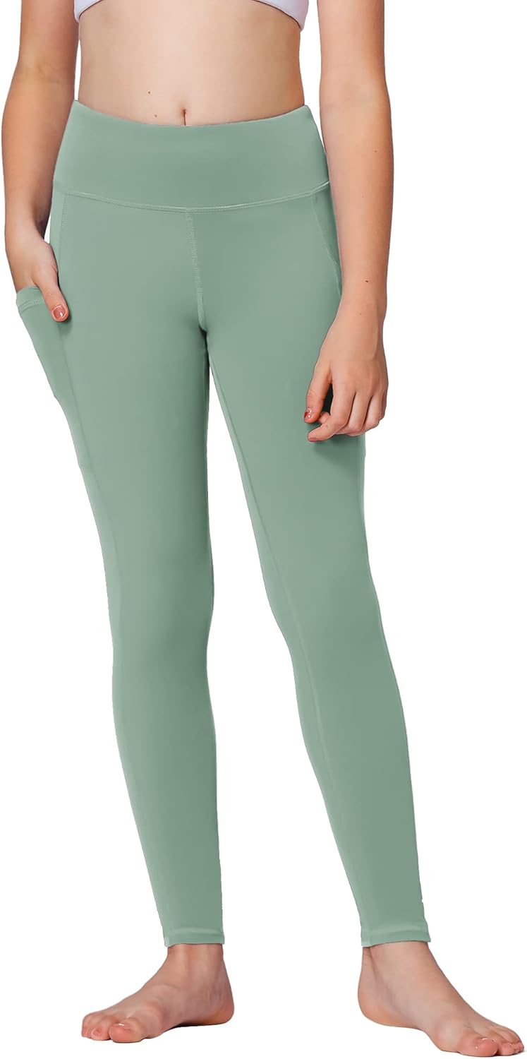 STELLE Girls' Dance Leggings with Pockets