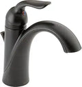 Delta Faucet Lahara Bronze Bathroom Faucet with Diamond Seal Tech