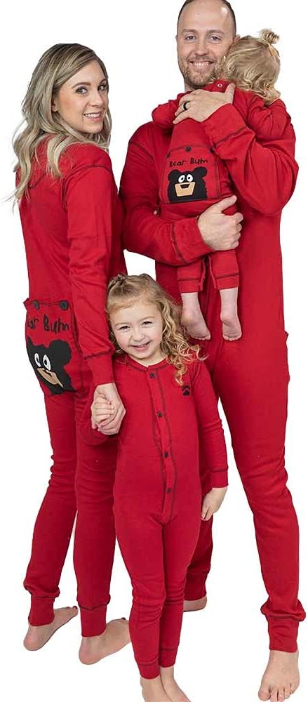Lazy One Flapjacks Matching Christmas Pajamas for Family Fun