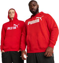 PUMA Men's Big & Tall Fleece Hoodie - Cozy Logo Comfort