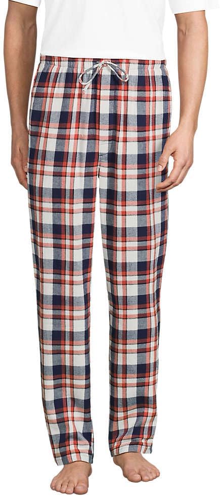 Lands' End Men's Flannel Pajama Pants for Ultimate Comfort