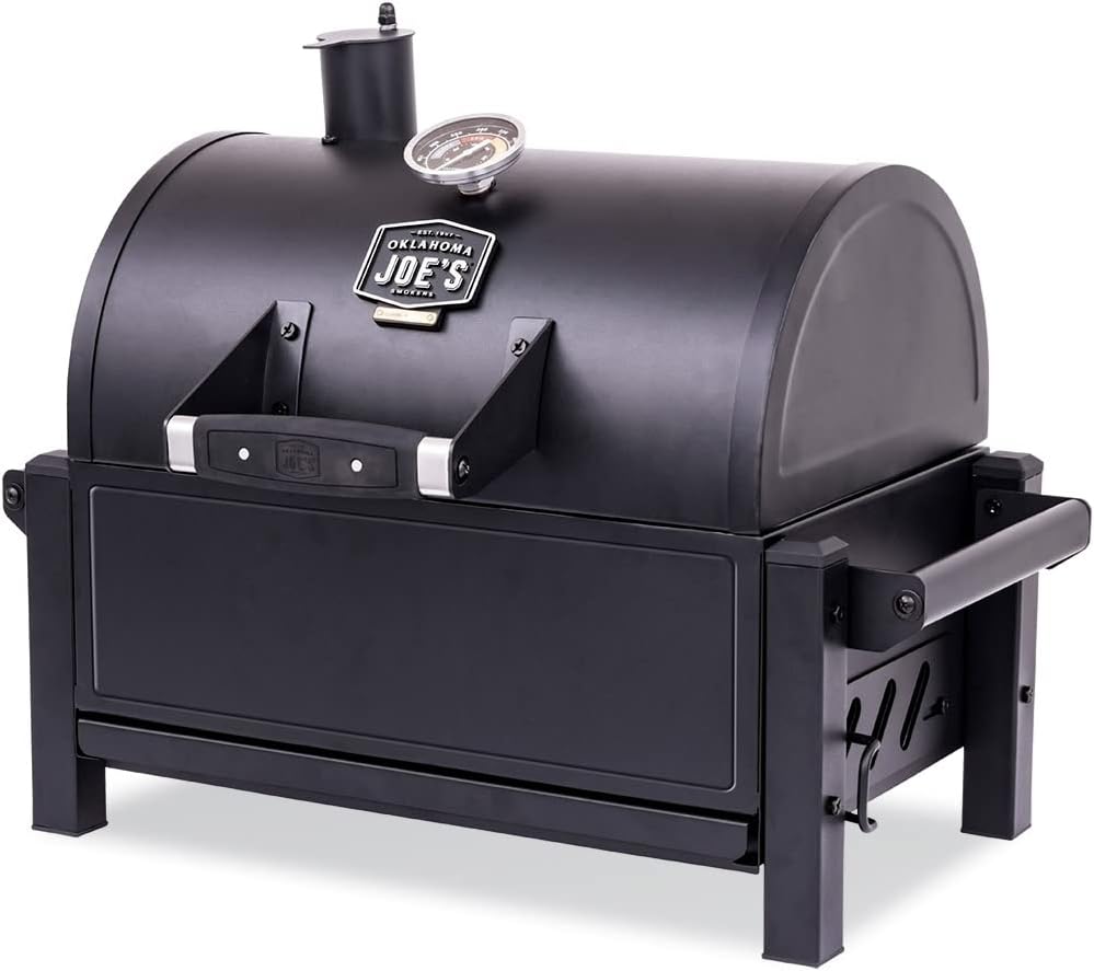 Oklahoma Joe's Rambler Tabletop Charcoal Grill for Outdoor Cooking
