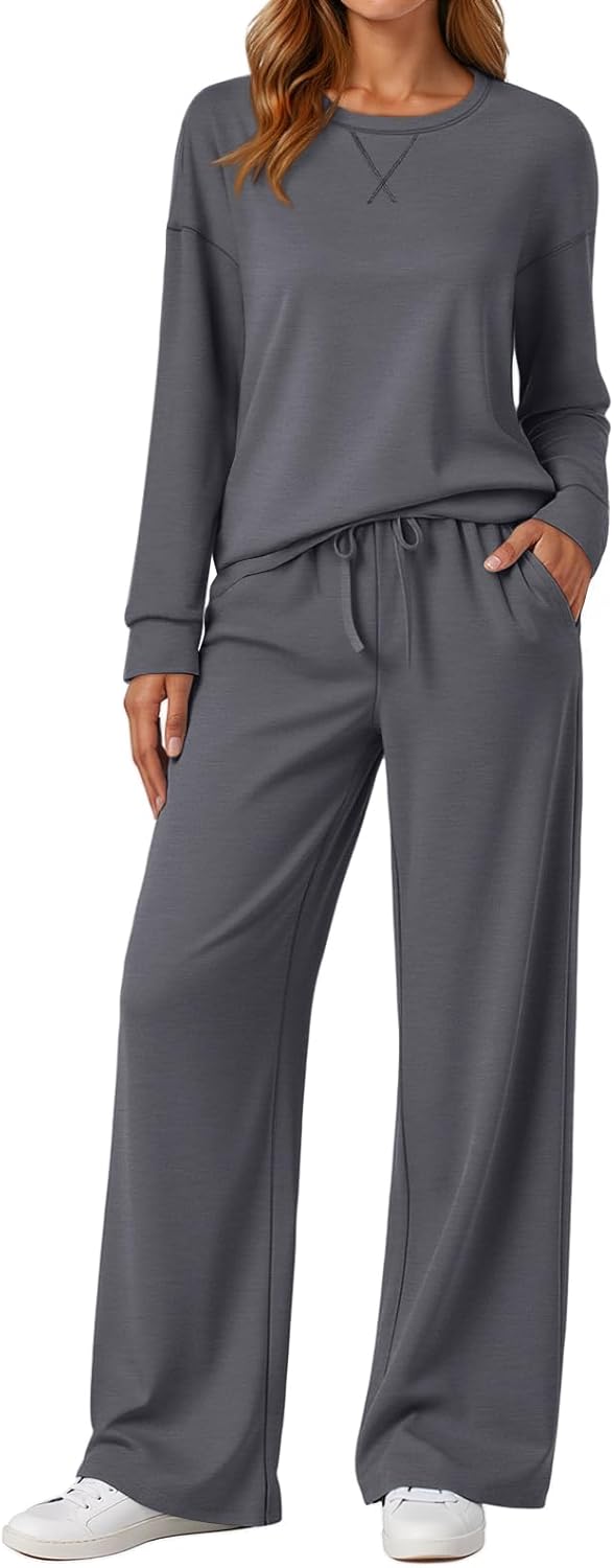 AUTOMET Womens Sweatsuits 2 Piece Sets for Cozy Fall Style