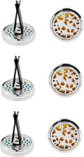 FAVOMOTO Car Perfume Clip Vent Air Freshener - Stainless Steel