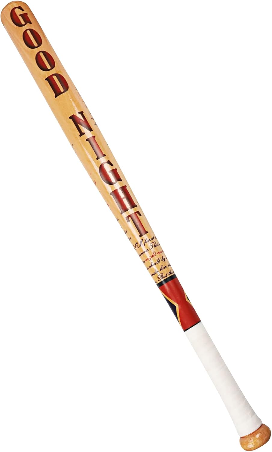 28 Inch Wooden Baseball Bat for Cosplay and Halloween Parties