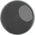 KastLite 12 in Globe Light Cover with 5.25 in Neckless Opening - Smoke
