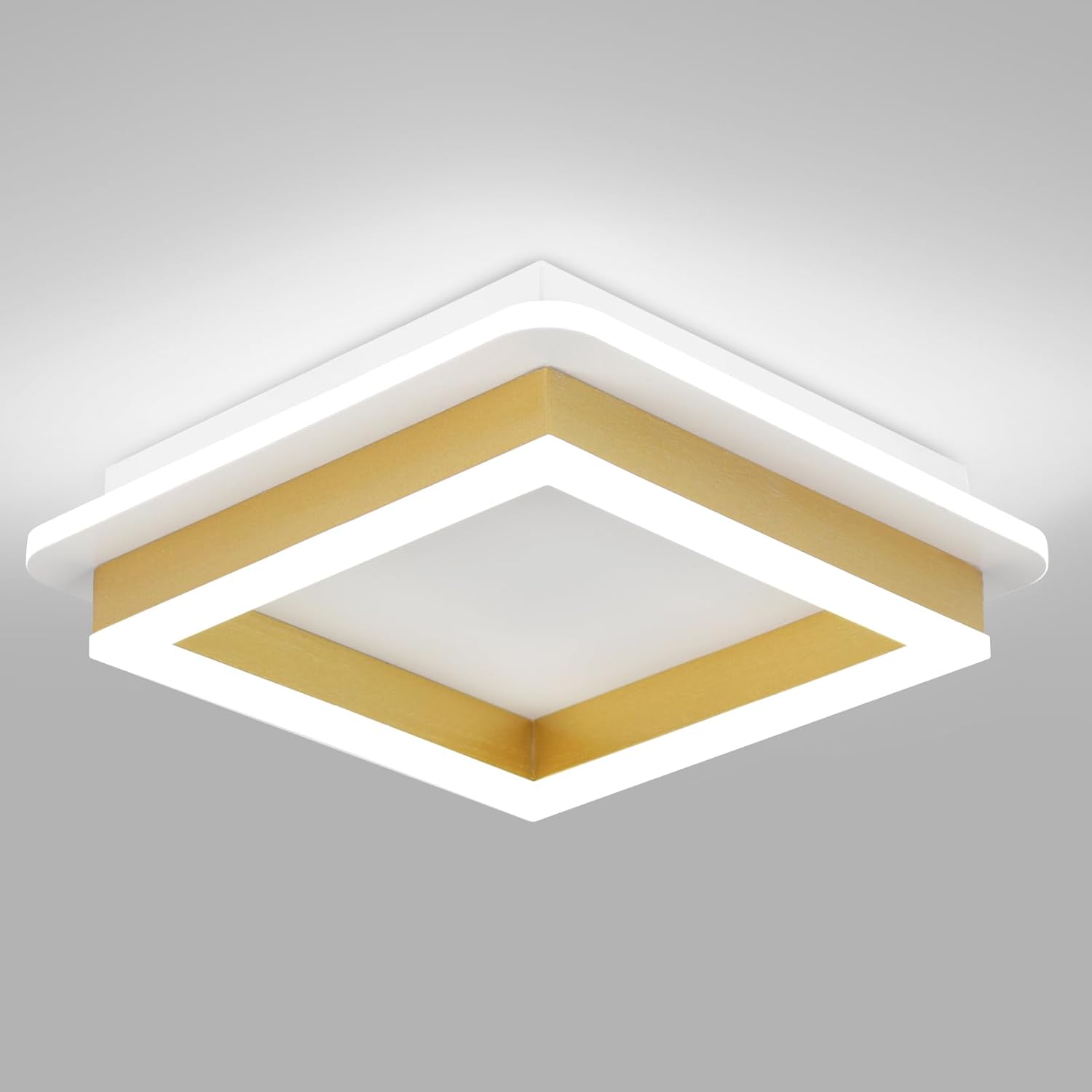 Modern 24W Square Flush Mount Ceiling Light for Home Decor