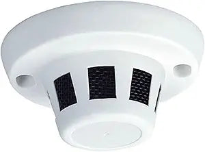 5MP PoE IP Smoke Detector Style Hidden Camera for Security