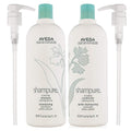 Aveda Shampure  Liter Set +2 Pumps: Nurturing Haircare