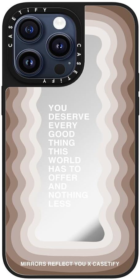 CASETiFY Mirror Case for iPhone 15 Pro Max with Drop Protection