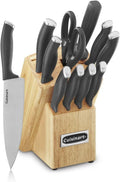 Cuisinart Color Pro 12 Piece Knife Block Set - Sharp, Complete Kit