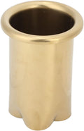 Hair Dryer Holder Stainless Steel 9cm Blow Dryer Shelf - Sleek Gold