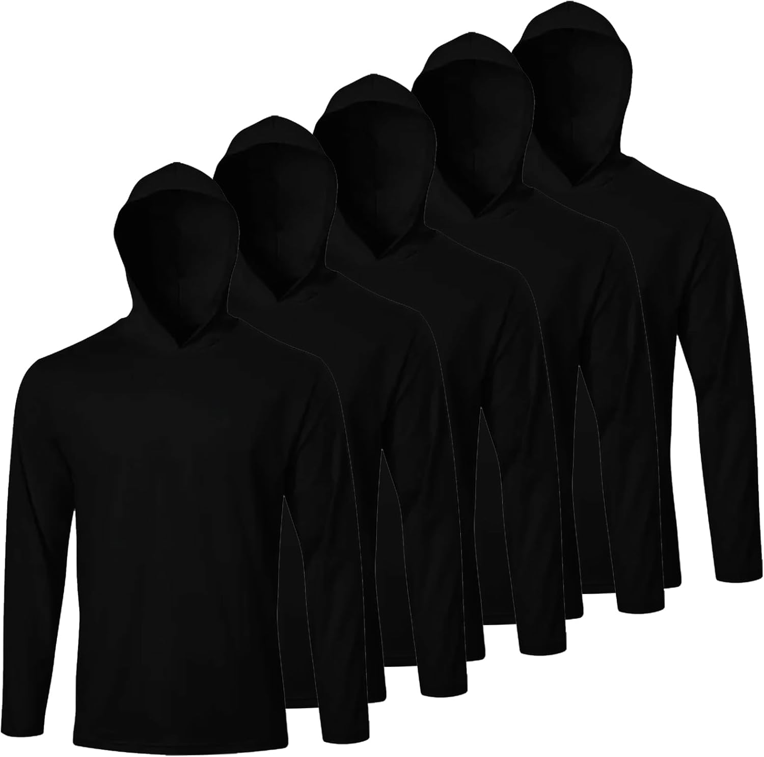 LeeHanTon Men UPF 50+ Sun Protection Hoodie for Activewear