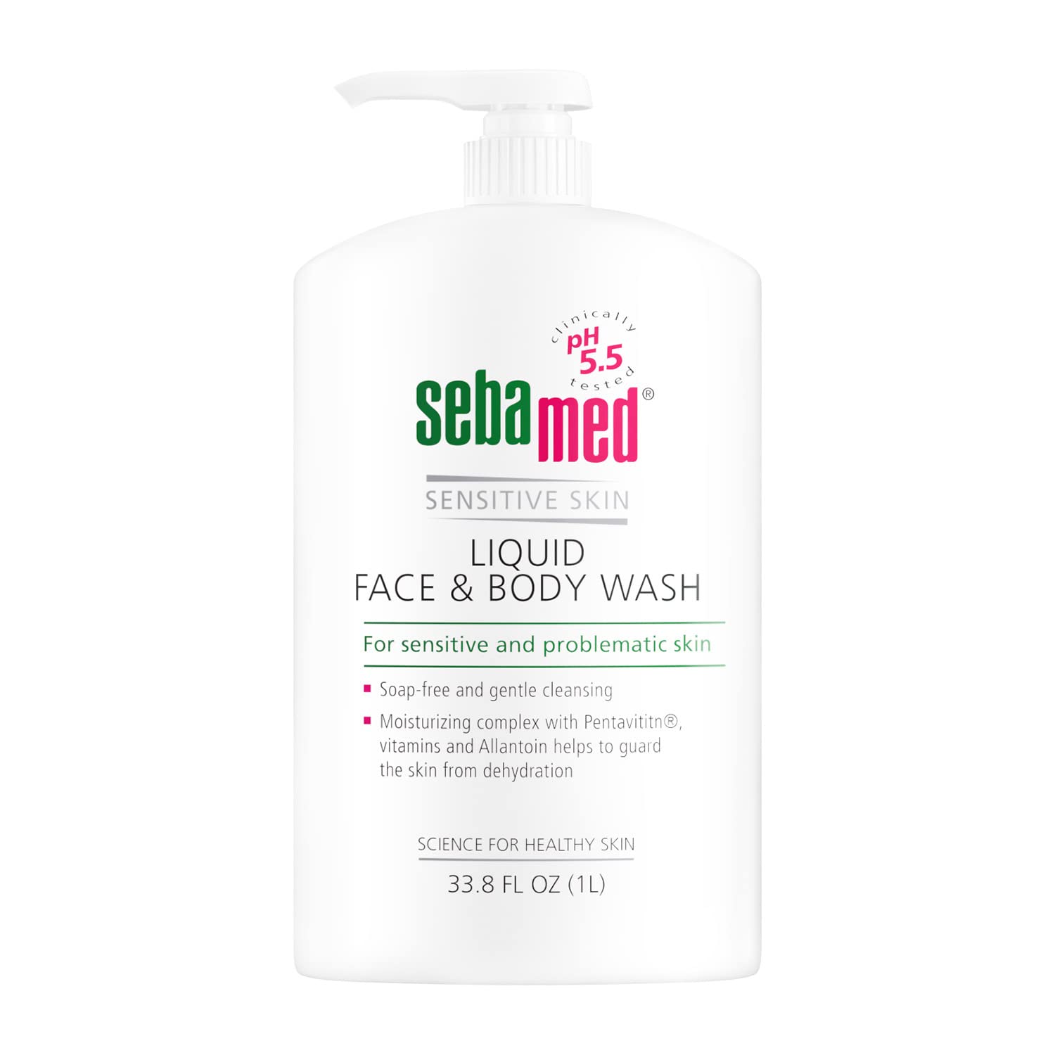 SEBAMED Sensitive Skin Face and Body Wash for All Skin Types