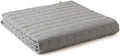 YnM Exclusive Weighted Blanket 60x80 in - 17 lb Light Grey