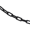Mr. Chain Plastic Barrier Chain Black 1.5-in Link, 50-ft - Durable