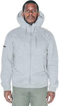 Full Zip Hoodie with Inflatable Built-in Travel Pillow - Comfortable