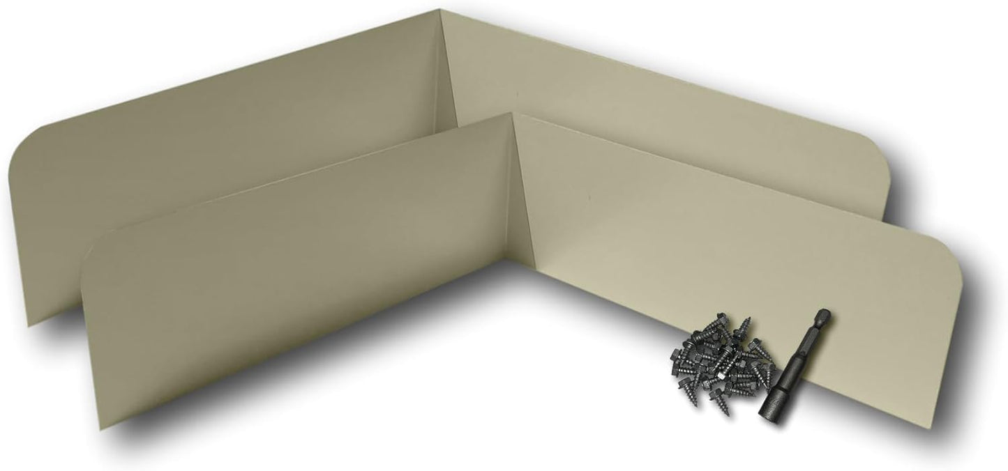 Eagle 1 Rain Gutter Valley Splash Guards for Effective Protection