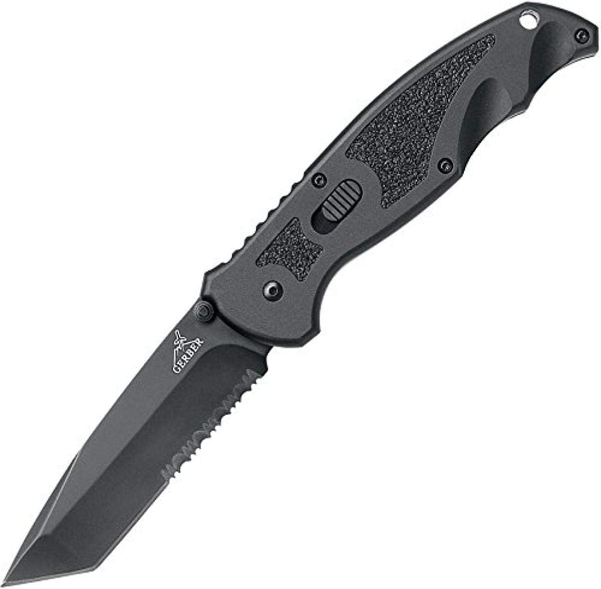 Gerber Answer FAST Knife: Quick Serrated Edge Black