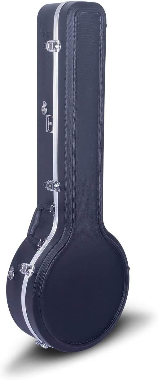 Crossrock ABS Molded Banjo Case for 5-String Resonator Use