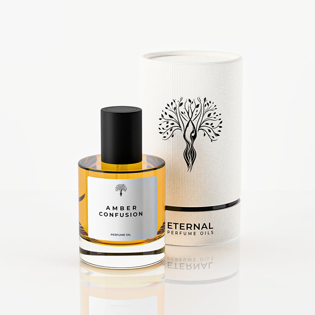 Amber Confusion Perfume Oil for Women and Men - Long Lasting Scent