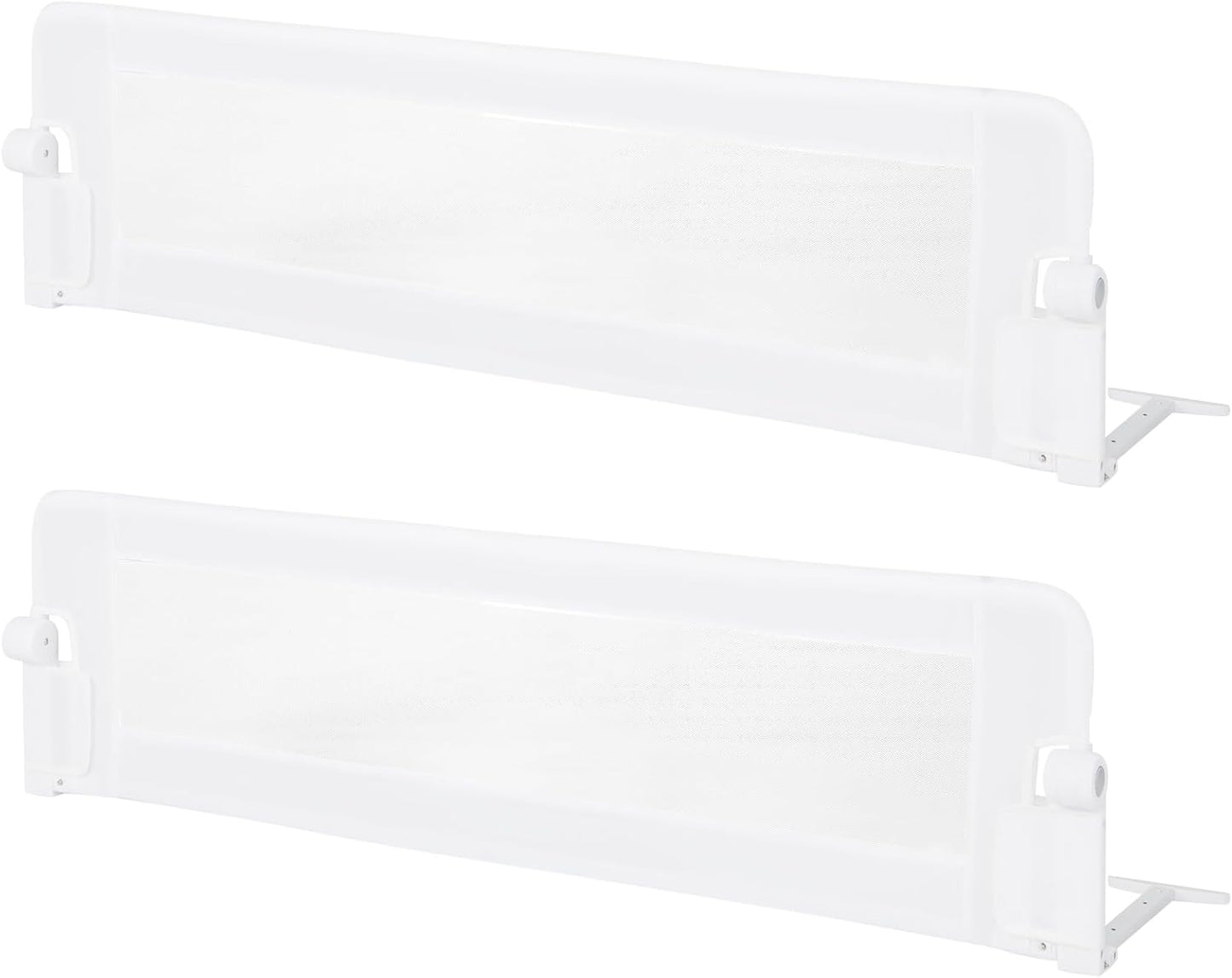HONEY JOY 60-Inch Foldable Bed Rails for Toddlers Safety