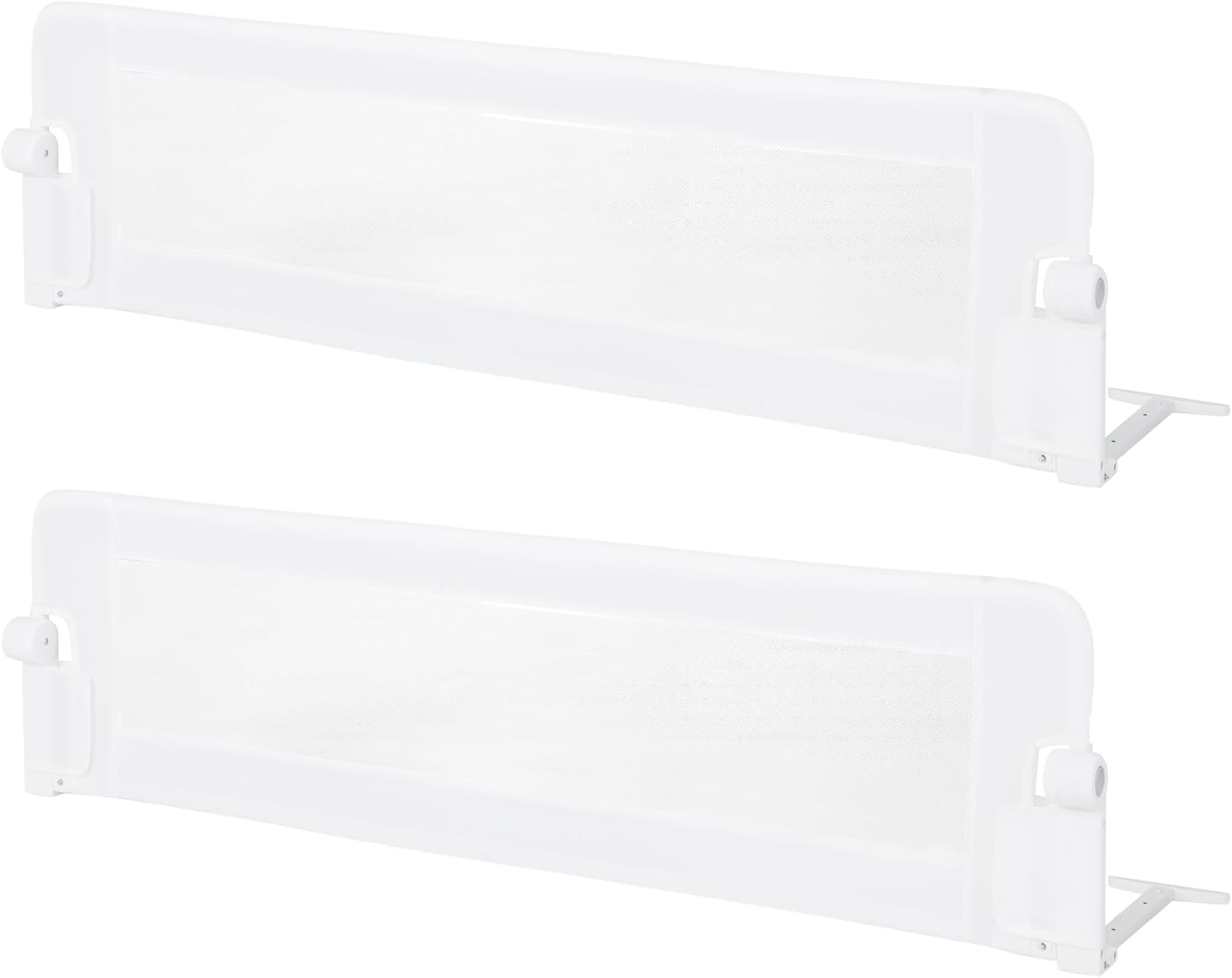 HONEY JOY 60-Inch Foldable Bed Rails for Toddlers Safety