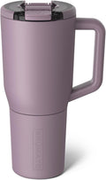 Insulated 35oz Coffee Mug with Handle and Leakproof Lid - Lilac Dusk