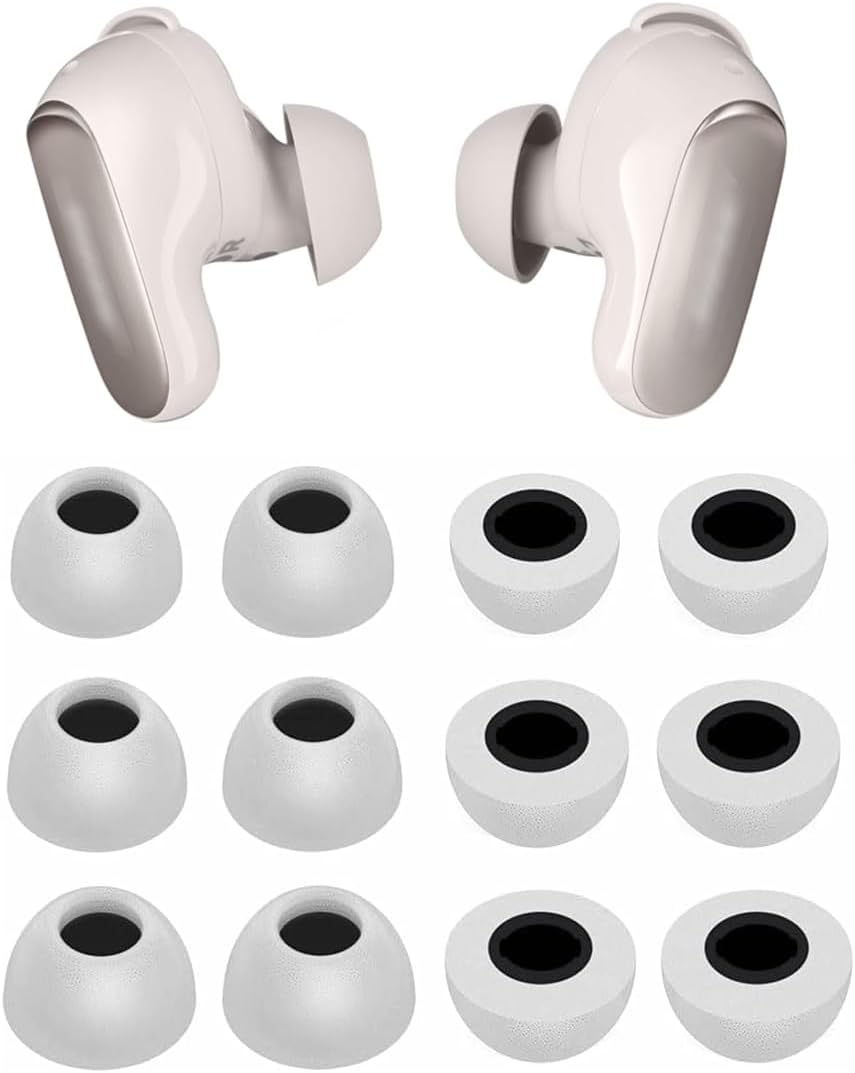 Ultra Comfort Foam Ear Tips for Bose QC